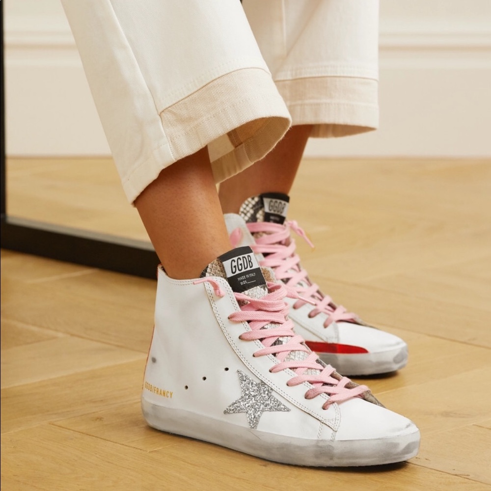GOLDEN GOOSE Francy Hi Top Sneakers NEW SEASON 40